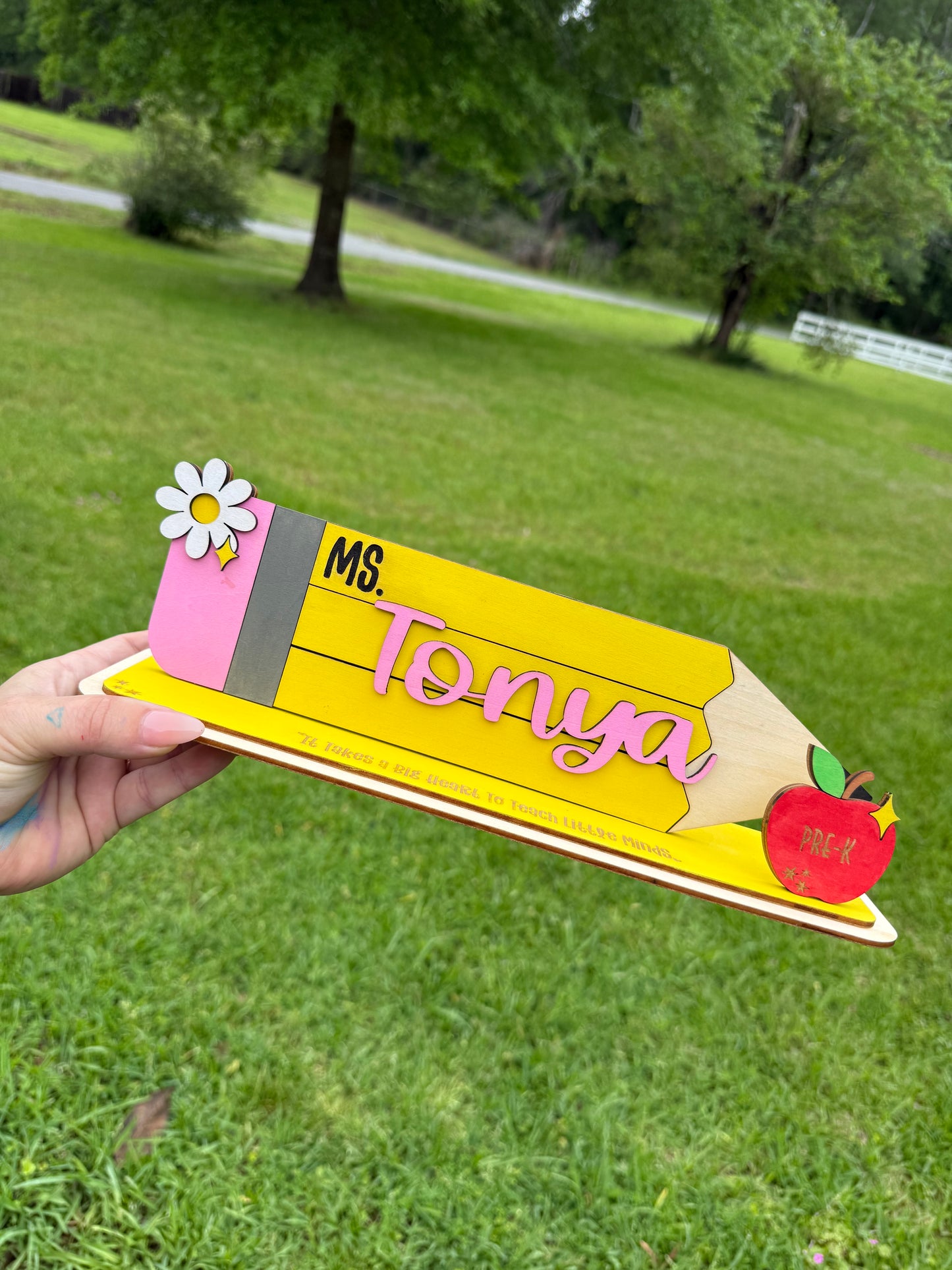Teacher Desk Name Plate