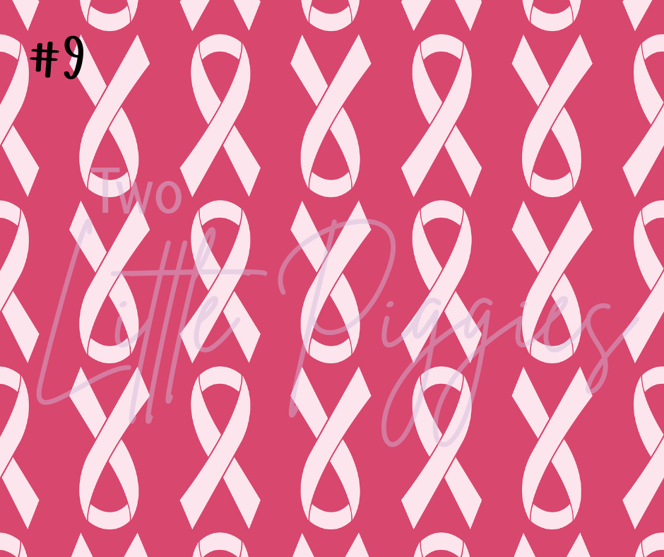Printed Vinyl - Breast Cancer Awareness