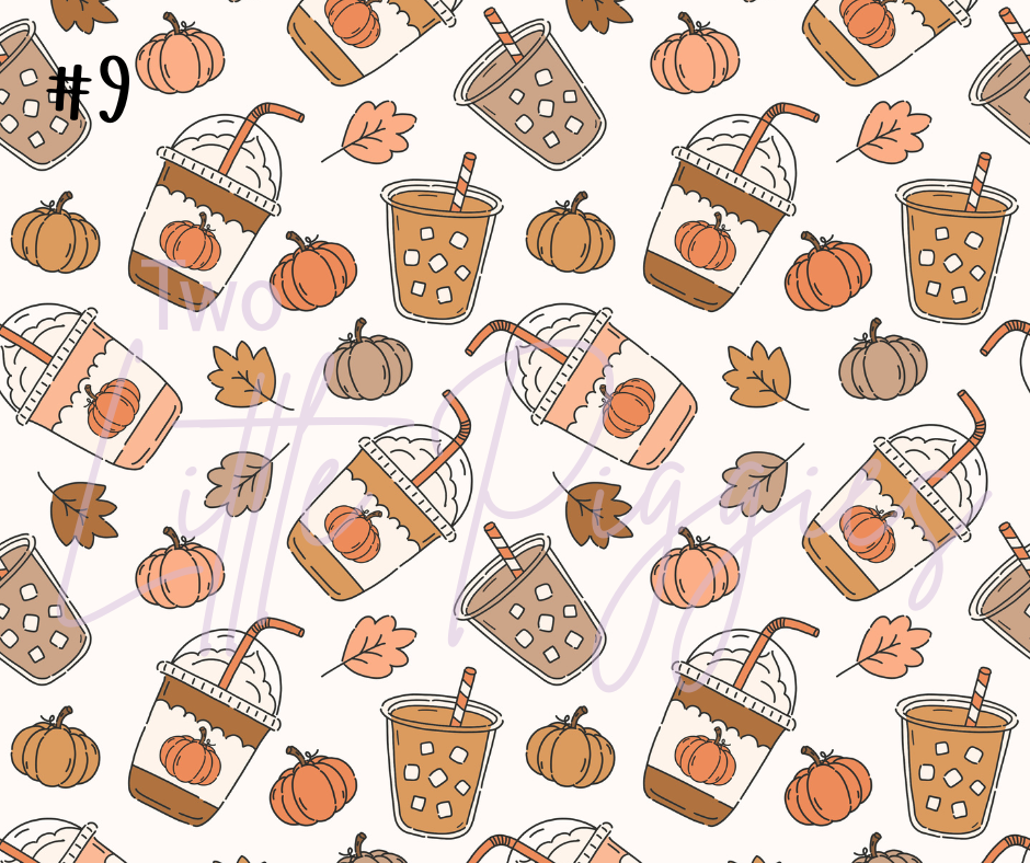 Printed Vinyl - Pumpkin Spice