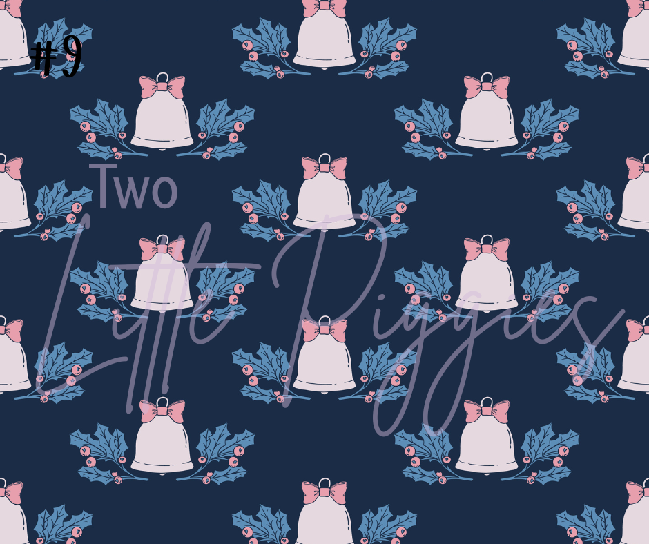 Printed Vinyl - Winter Blush
