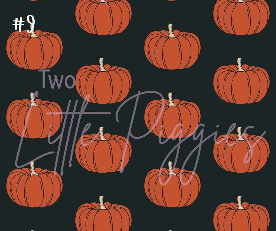 Printed Vinyl - Pumpkin Patch