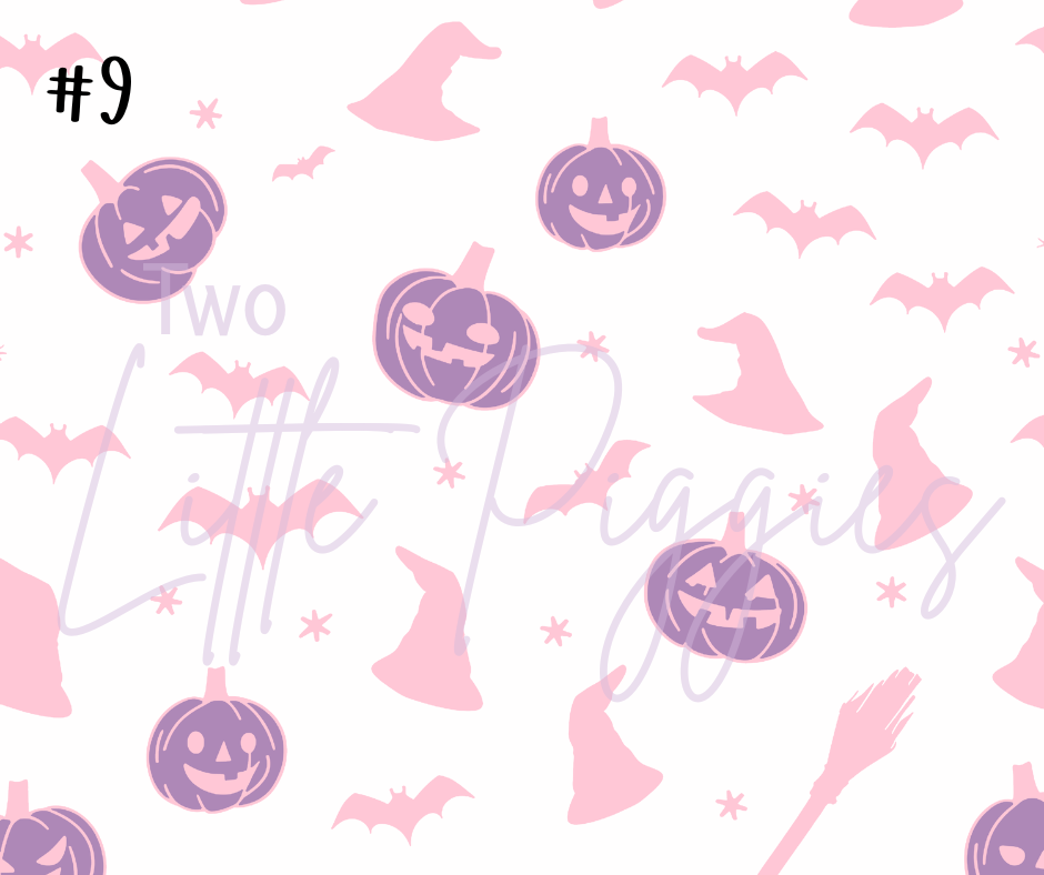 Printed Vinyl - Halloween Sweet Collection
