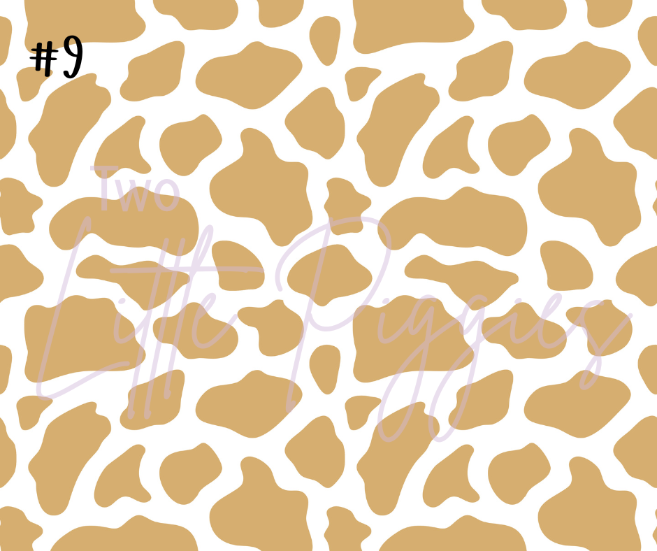 Printed Vinyl - Boho Cow