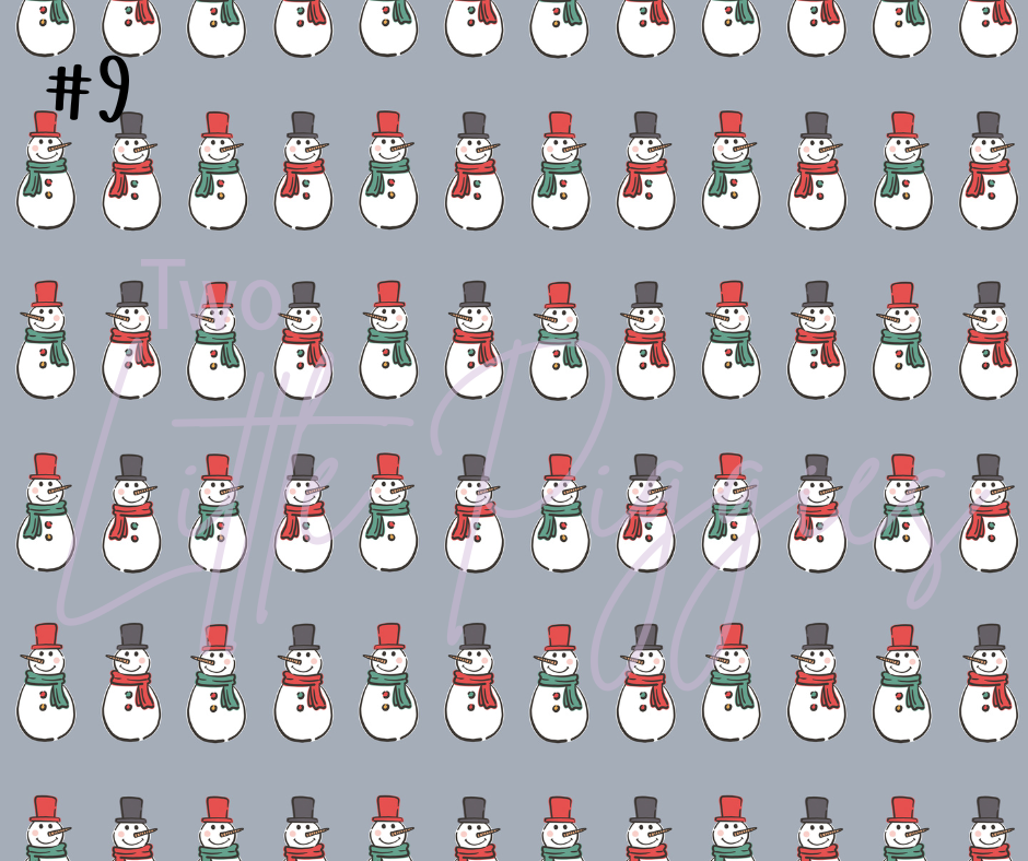 Printed Vinyl - Christmas Cheer