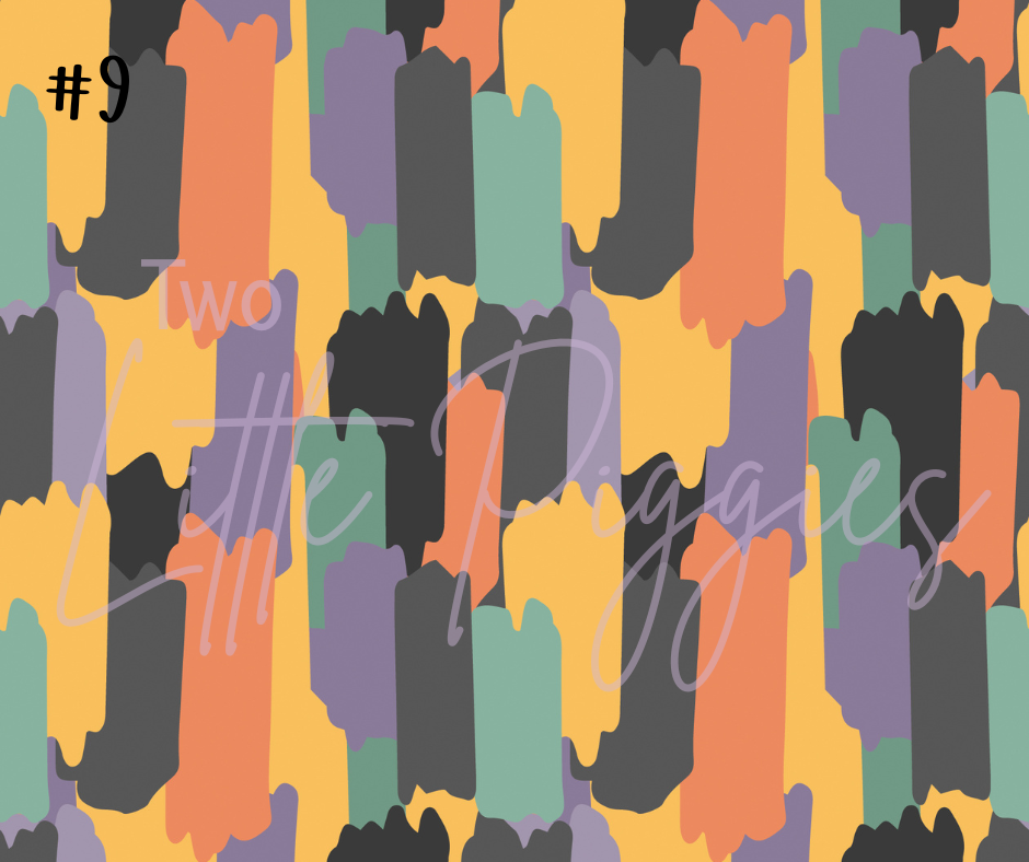 Printed Vinyl - Halloween - Modern