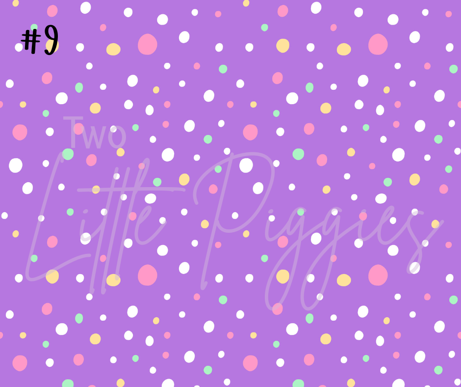 Printed Vinyl - Halloween Pastel Collection