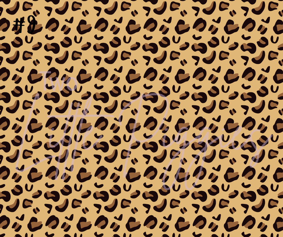 Printed Vinyl - Animal Safari