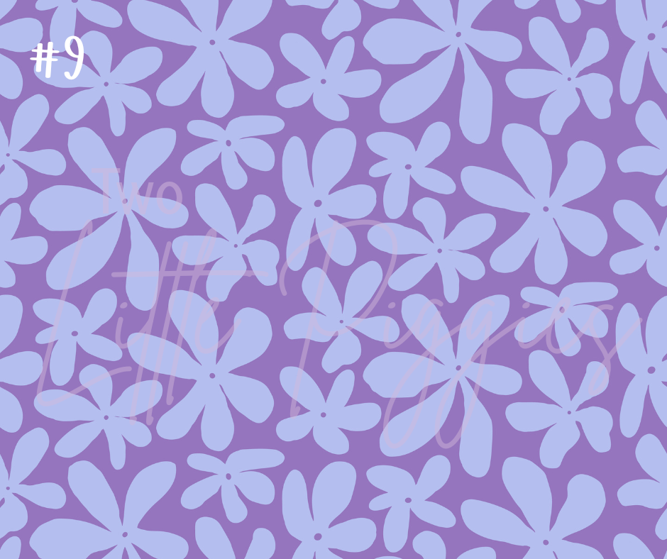 Printed Vinyl - Wisteria