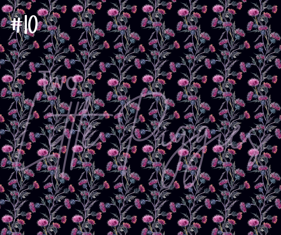 Printed Vinyl - Halloween Gothic Collection