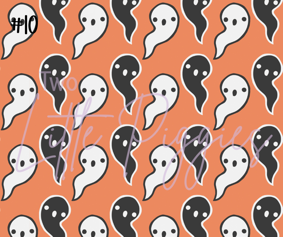 Printed Vinyl - Halloween - Modern