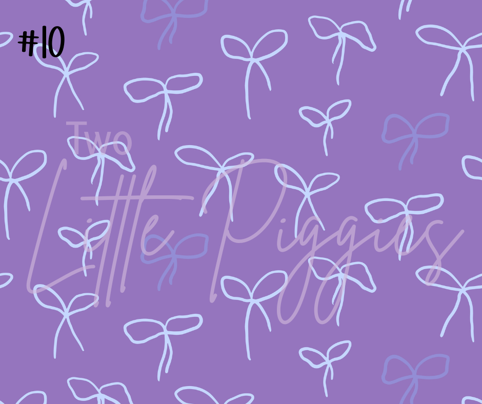 Printed Vinyl - Wisteria