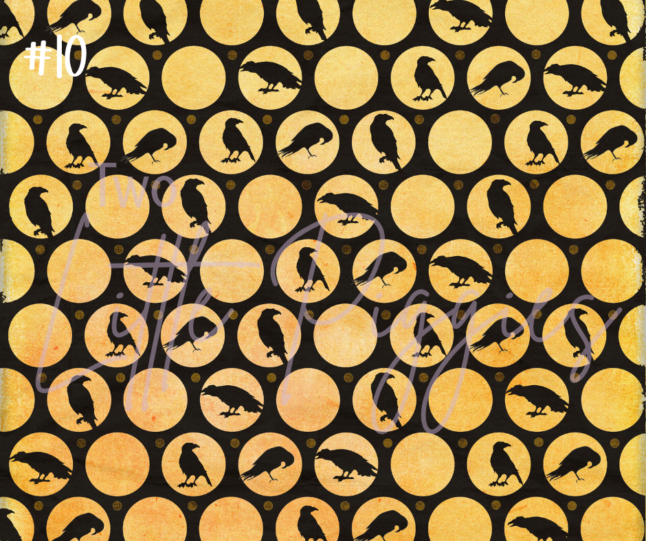 Printed Vinyl - Halloween Browns Collection
