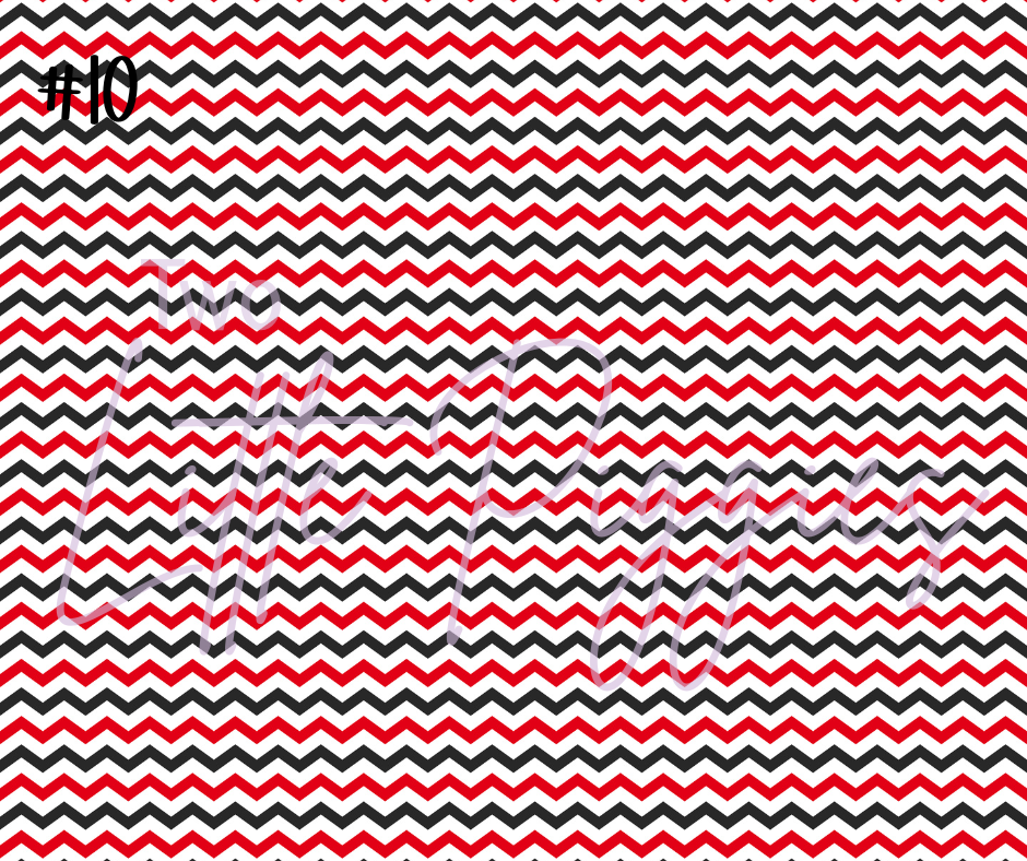 Printed Vinyl - Cheer - Red and Black