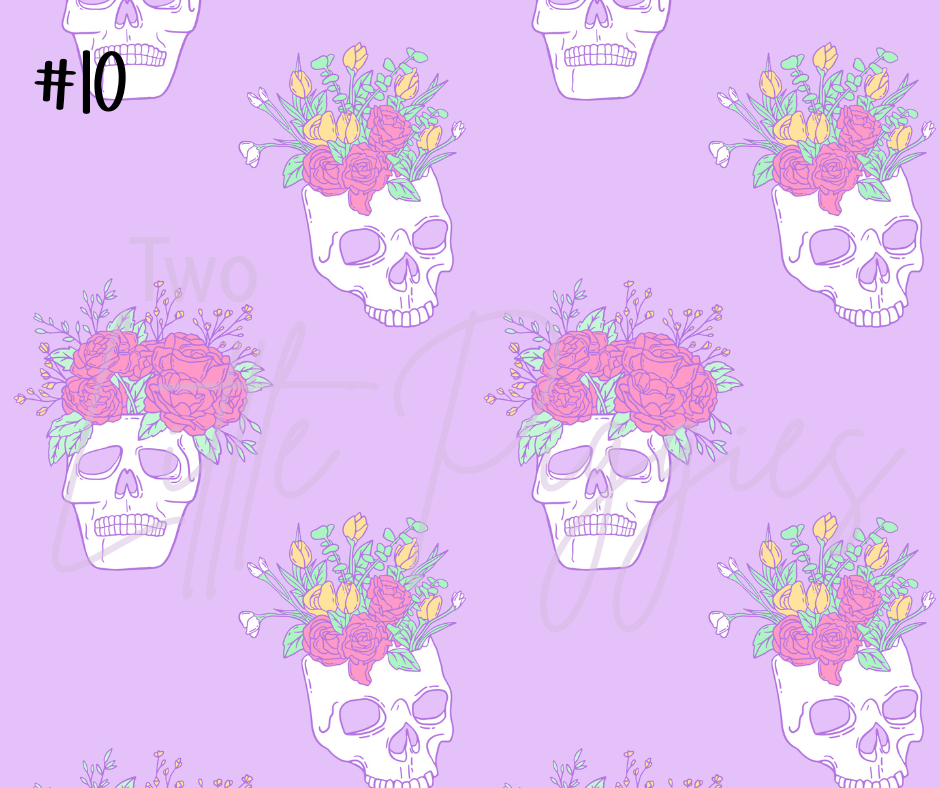 Printed Vinyl - Halloween Pastel Collection