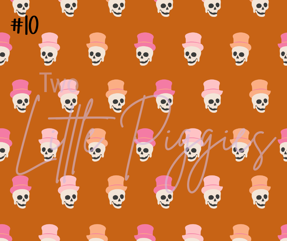 Printed Vinyl - Halloween - Funny Bones