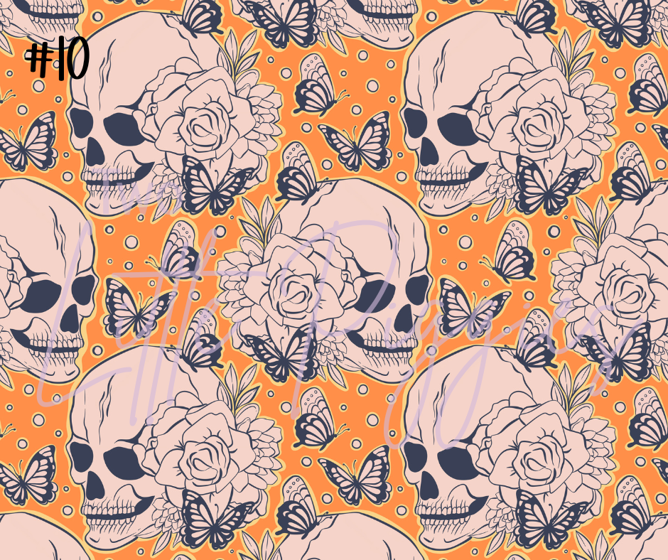 Printed Vinyl - Halloween - Witching Hour