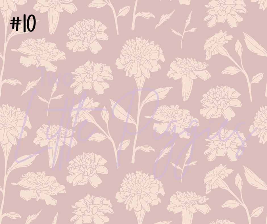 Printed Vinyl - Autumn Blush