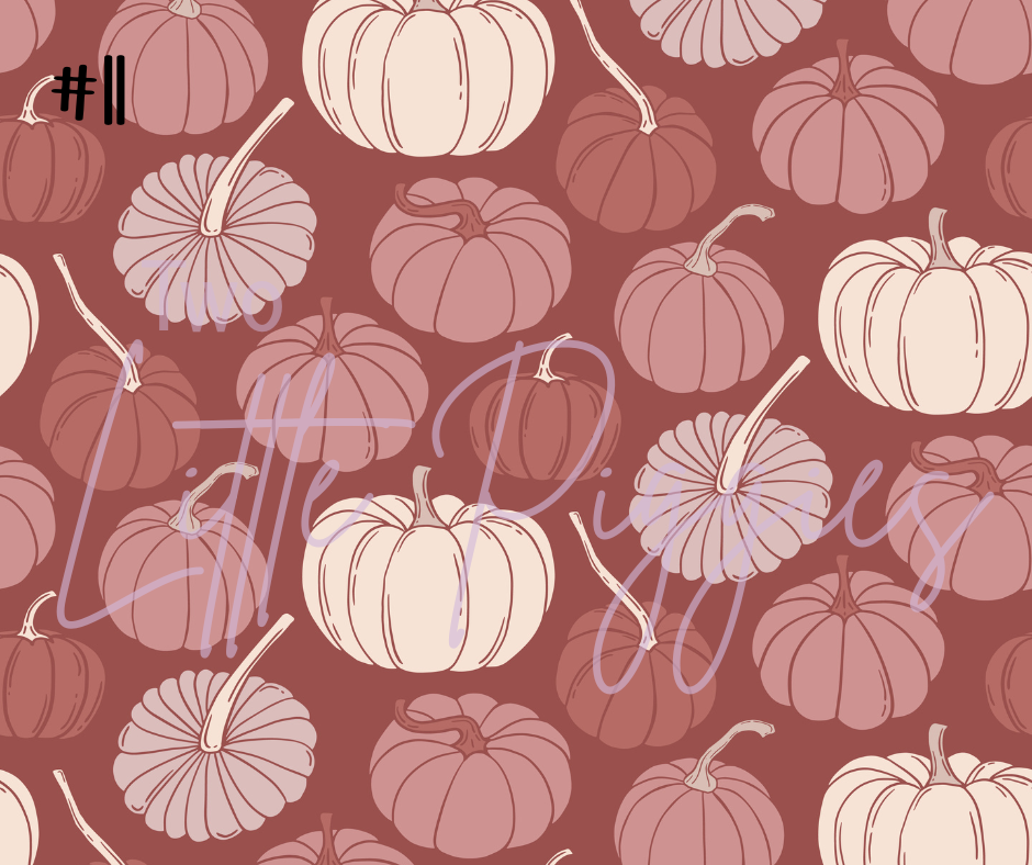 Printed Vinyl - Autumn Blush