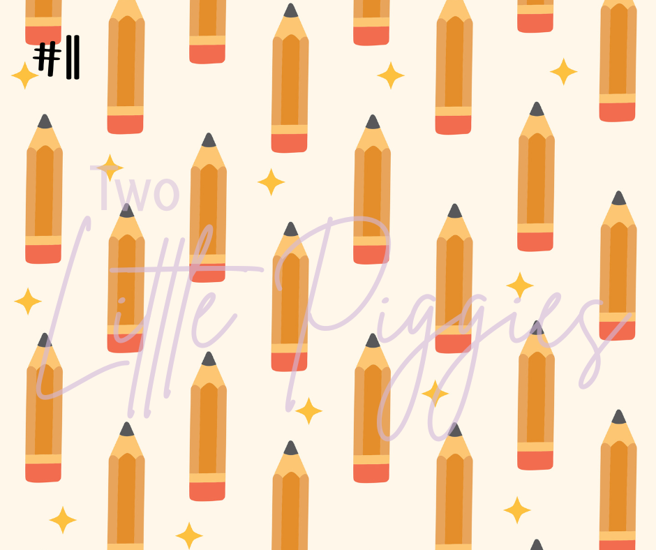Printed Vinyl - Back2School