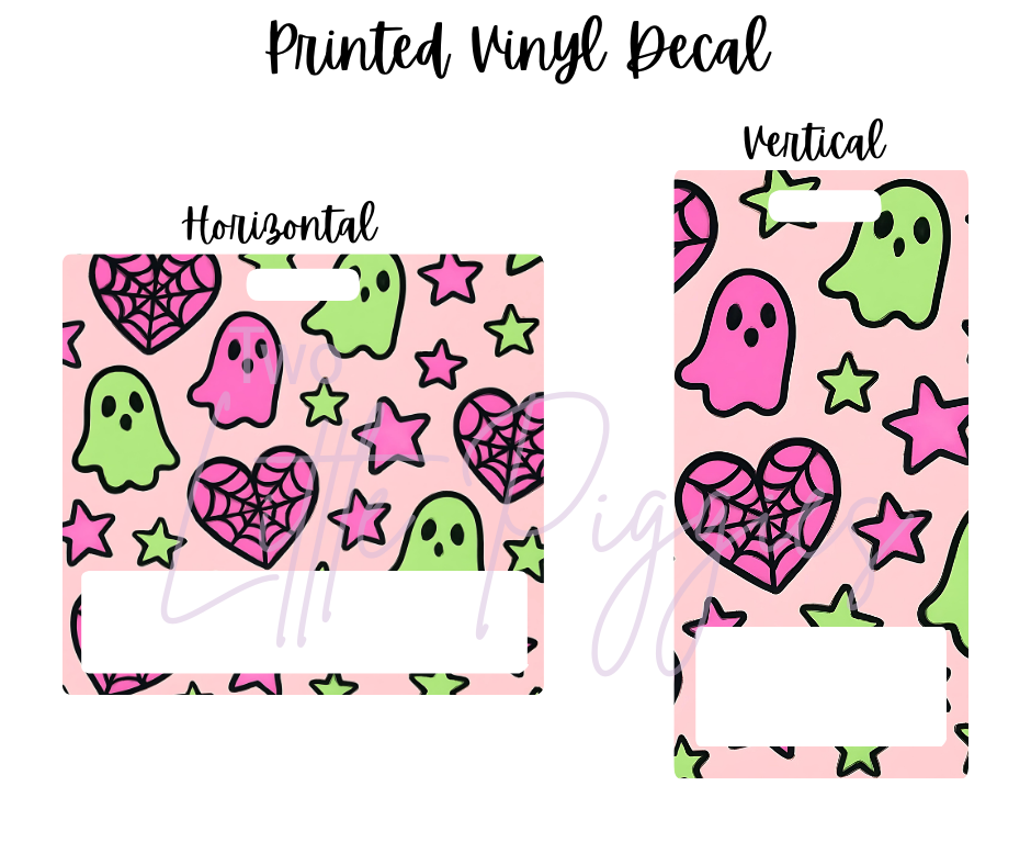 Printed Vinyl - Halloween - Neon Halloween