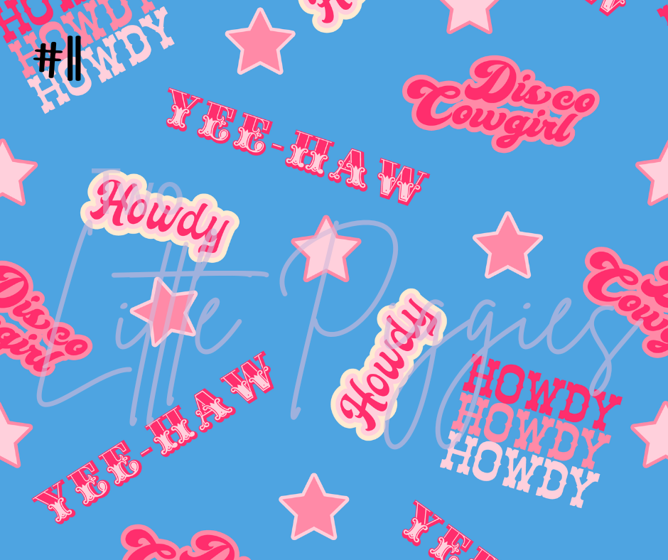 Printed Vinyl - Let's Go Girls