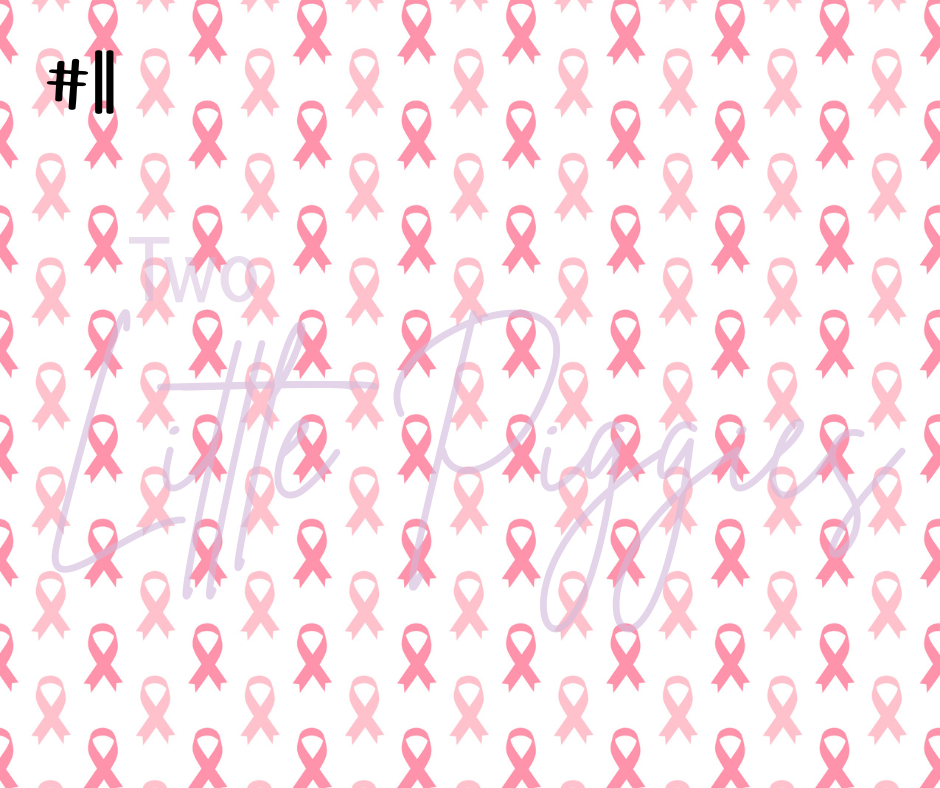 Printed Vinyl - Breast Cancer Awareness