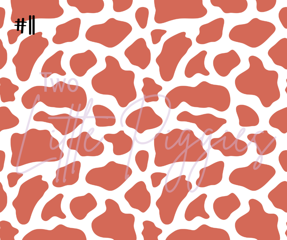 Printed Vinyl - Boho Cow