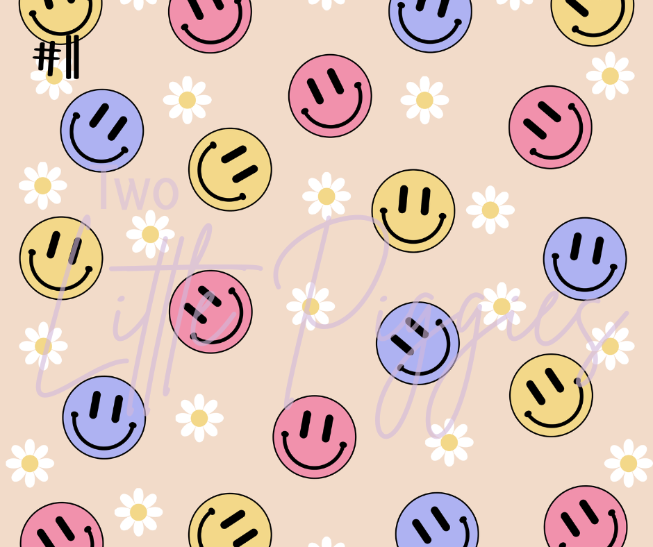 Printed Vinyl - All the Smiles
