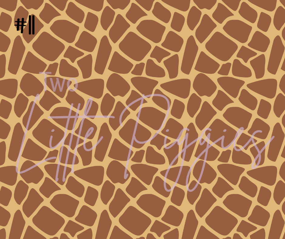 Printed Vinyl - Animal Safari