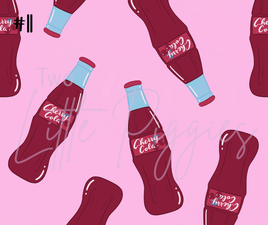 Printed Vinyl - Cherry Cola 1