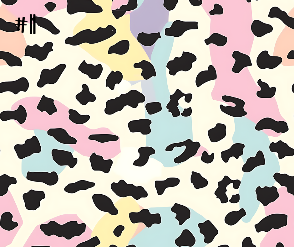 Printed Vinyl - Groovy Animal Print Collection