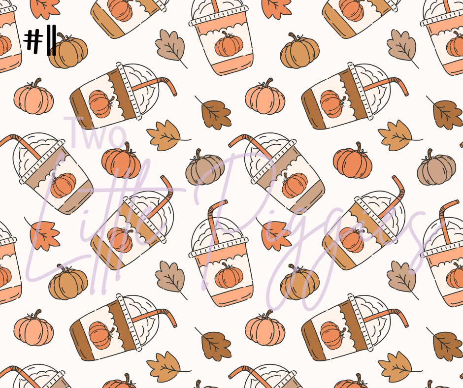 Printed Vinyl - Pumpkin Spice
