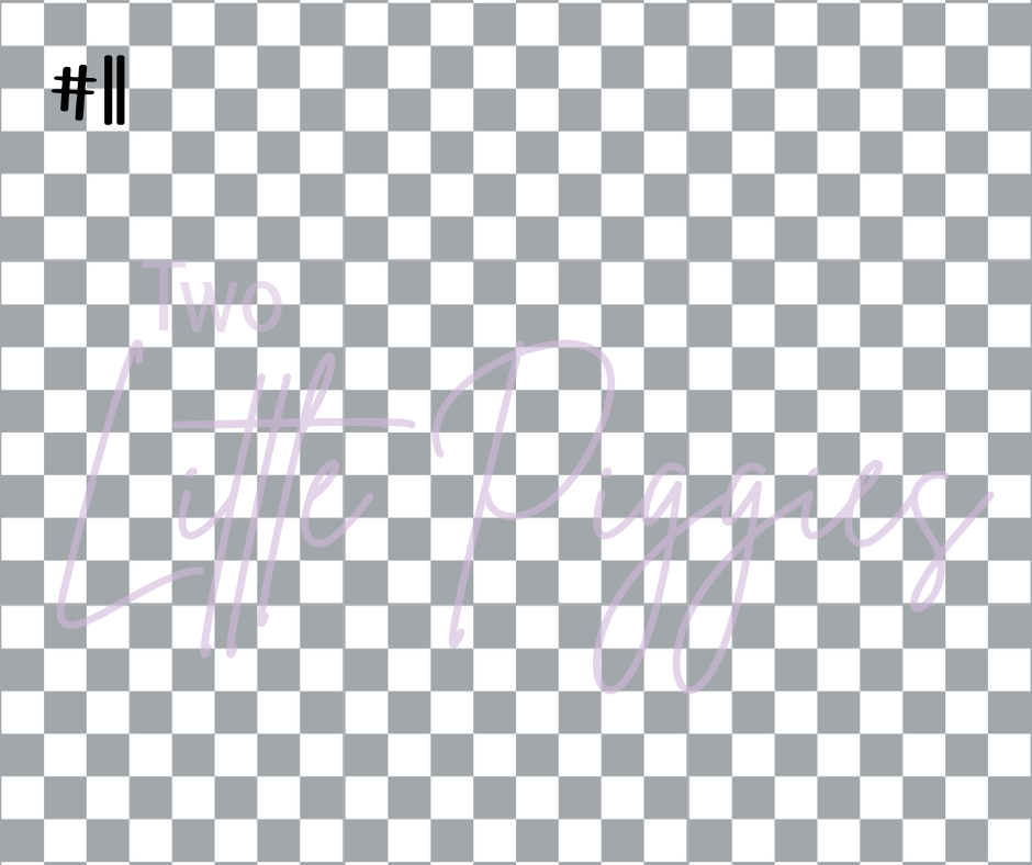 Printed Vinyl - Checkers - Regular