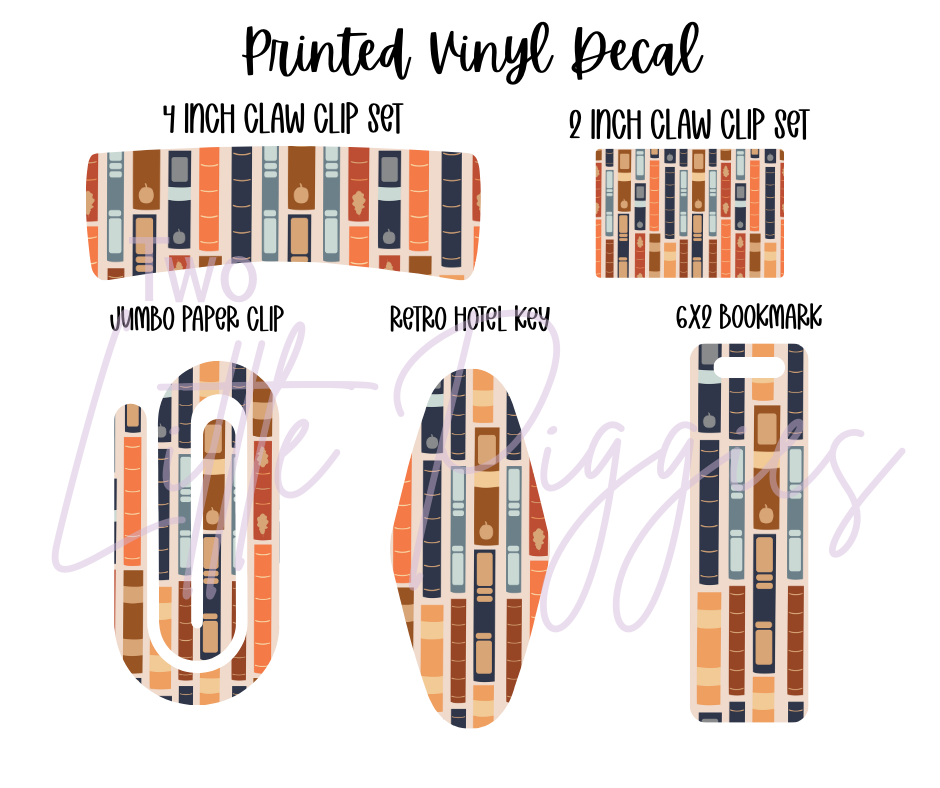 Printed Vinyl - Fall Pumpkin Spice