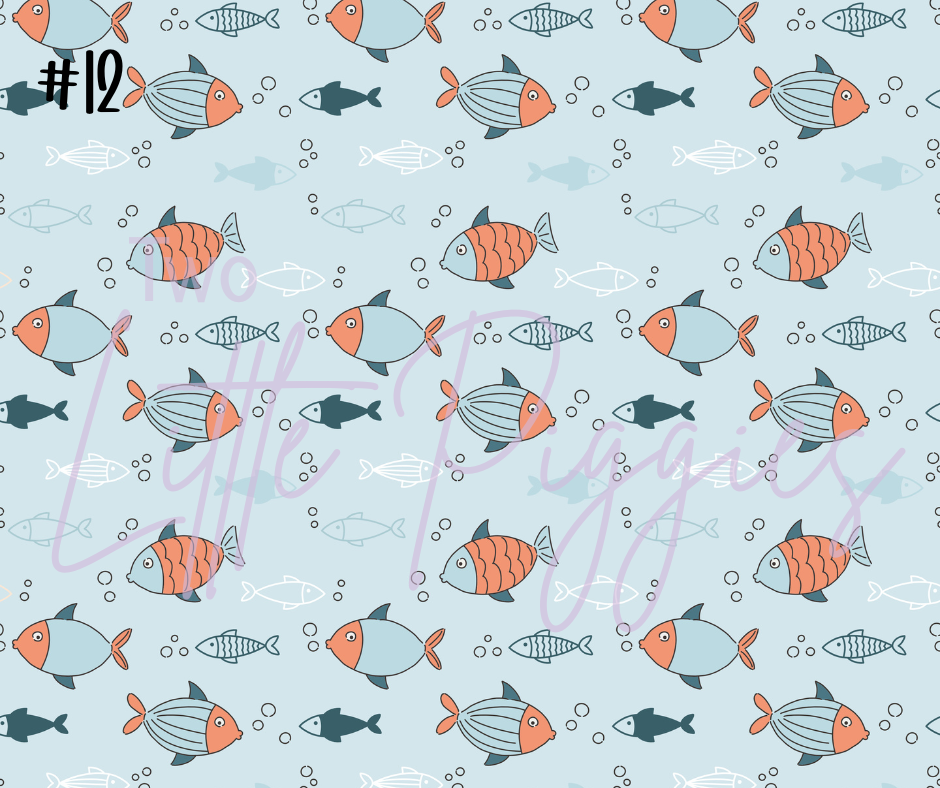Printed Vinyl - Gone Fishing