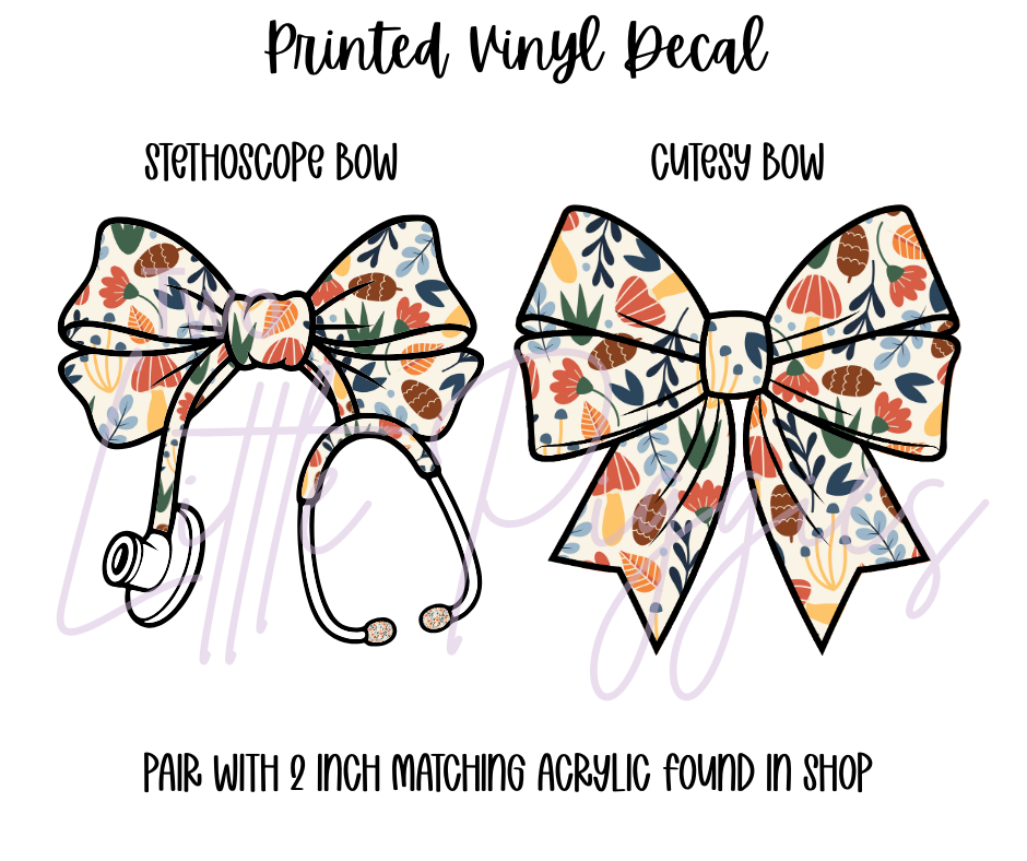 Printed Vinyl - Let's Go Camping