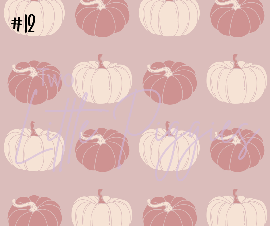 Printed Vinyl - Autumn Blush