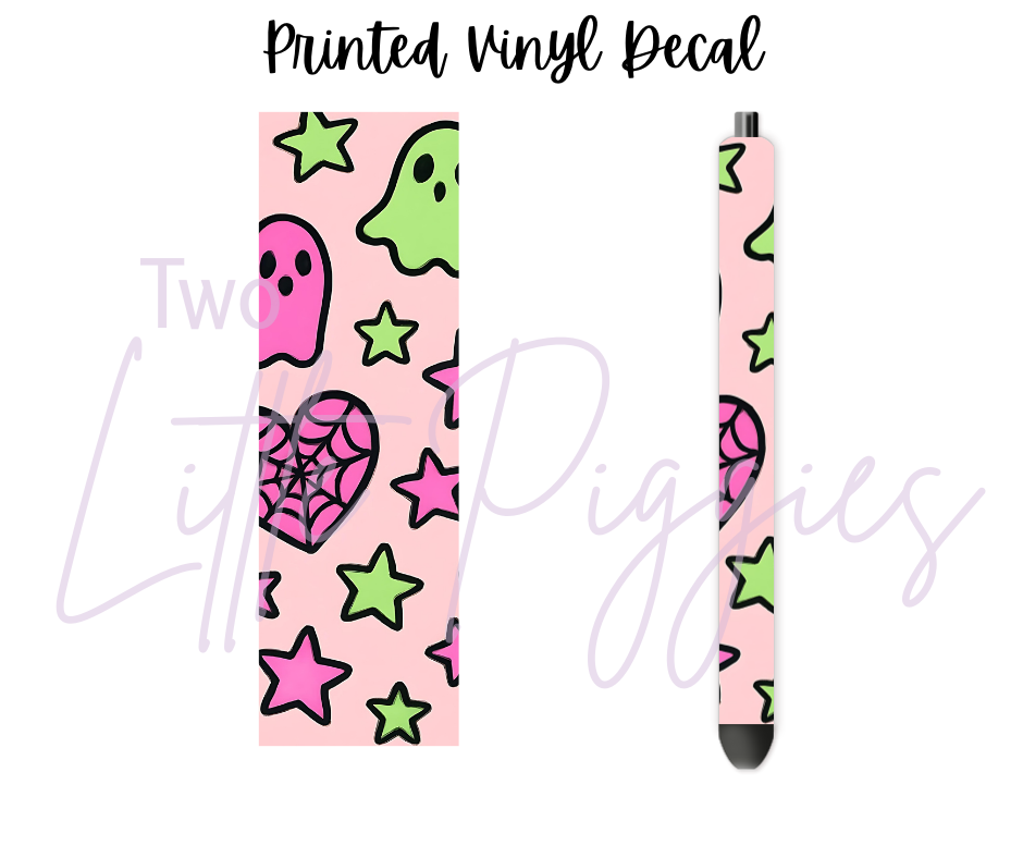 Printed Vinyl - Halloween - Neon Halloween