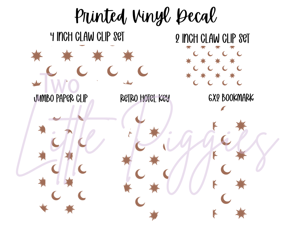 Printed Vinyl - Celestial