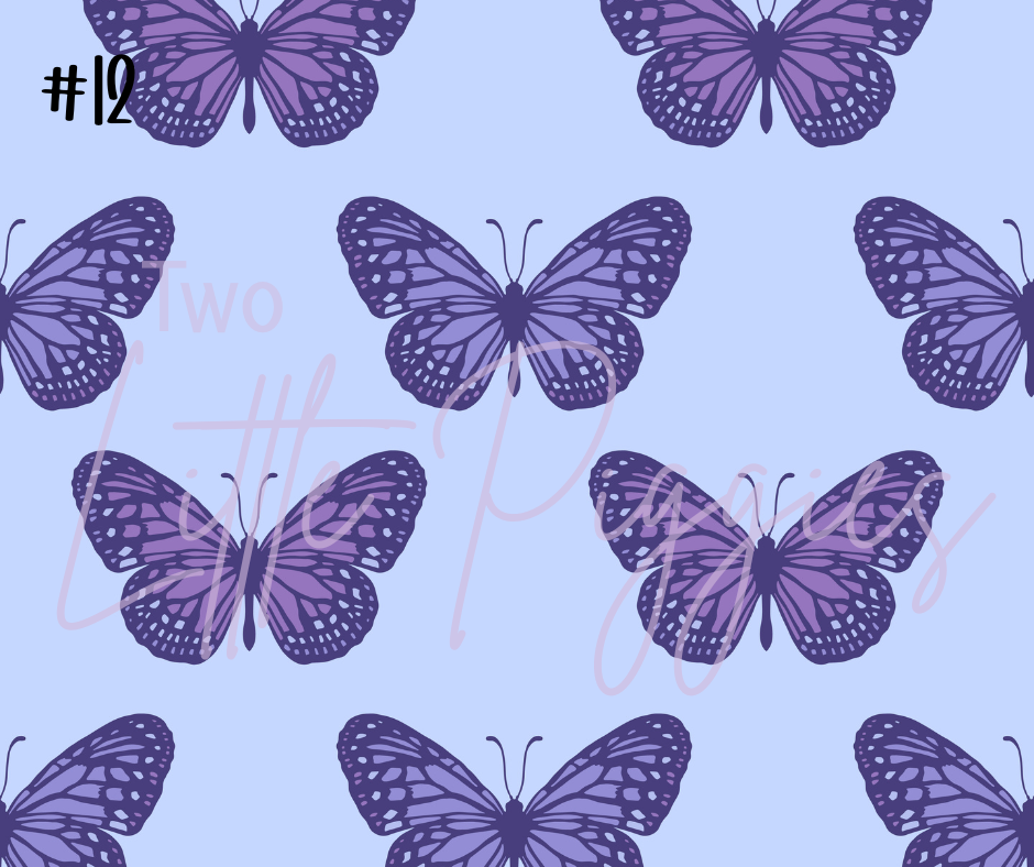 Printed Vinyl - Wisteria