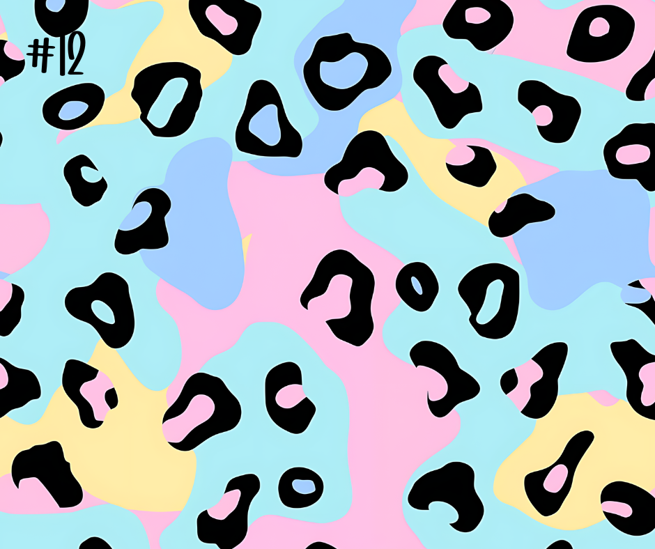 Printed Vinyl - Groovy Animal Print Collection