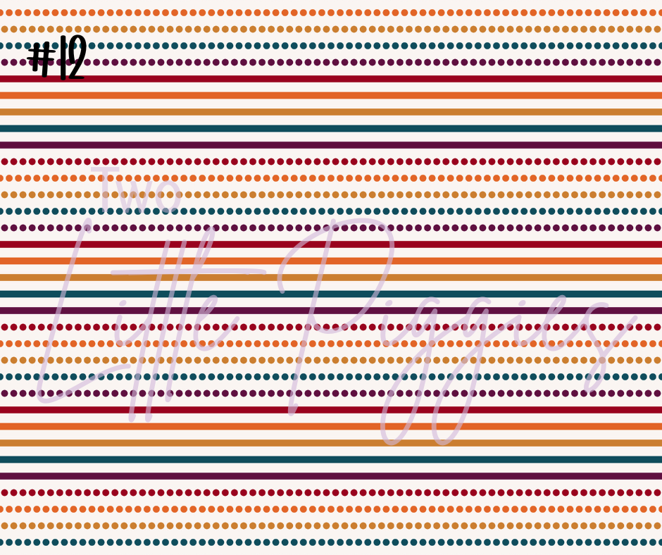 Printed Vinyl - Autumn Colors