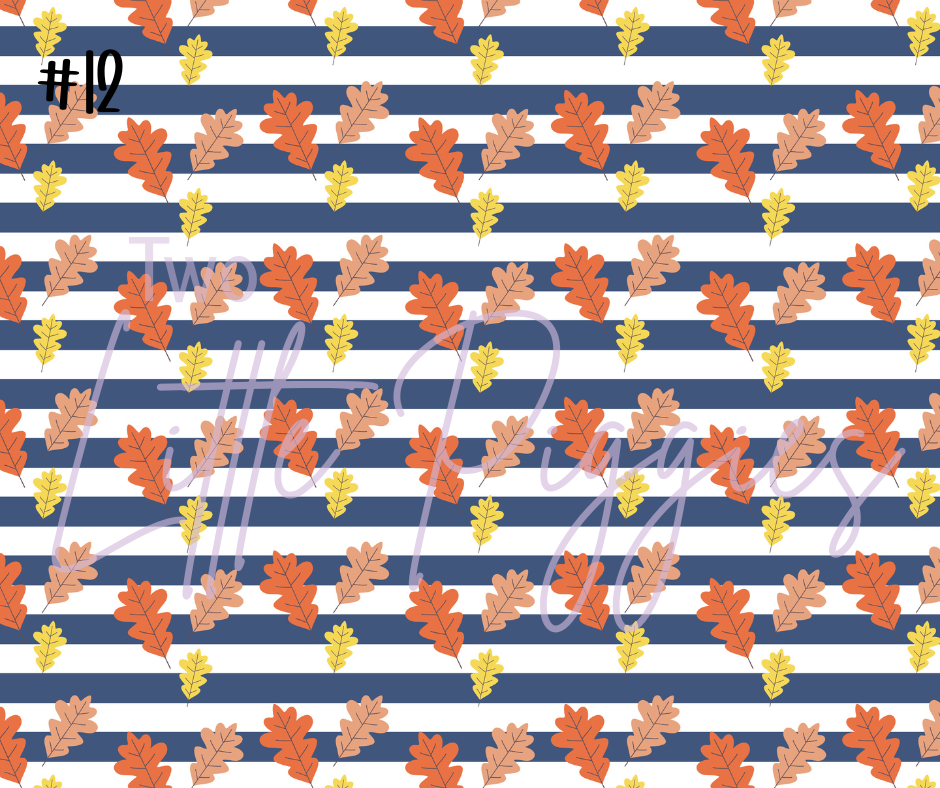 Printed Vinyl - Hello Fall
