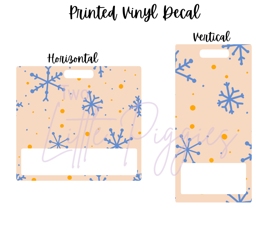 Printed Vinyl - Christmas Memories