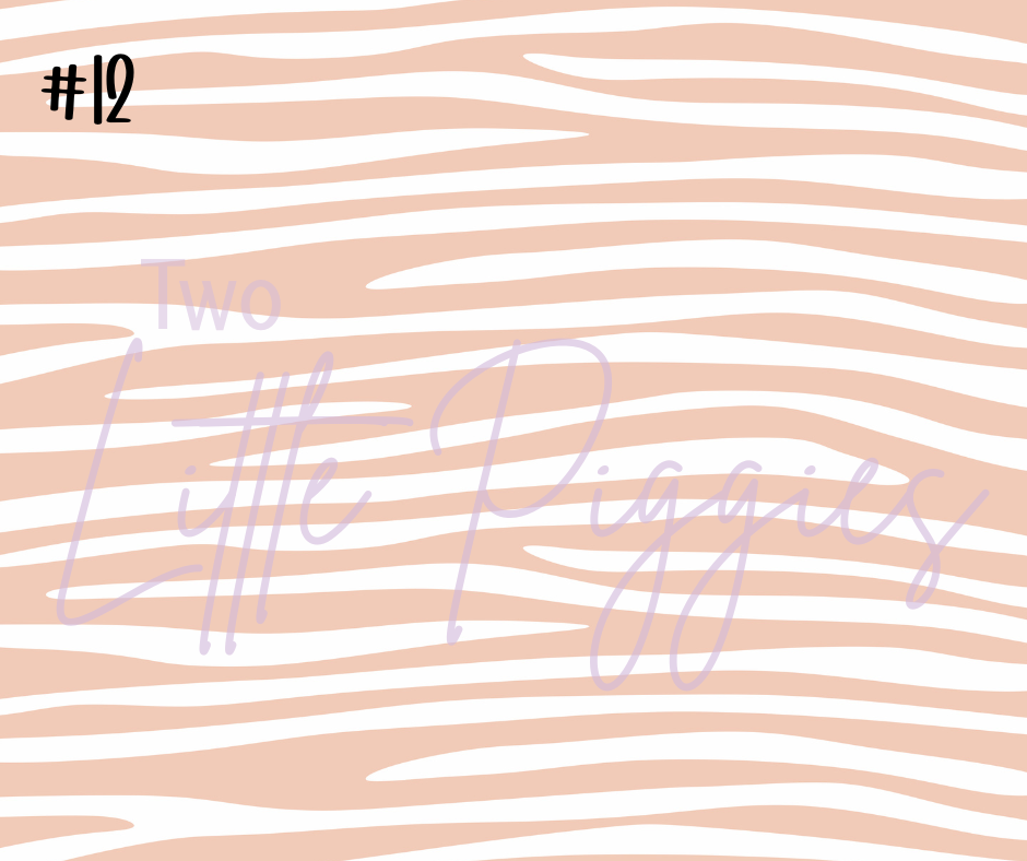 Printed Vinyl - Blush Safari