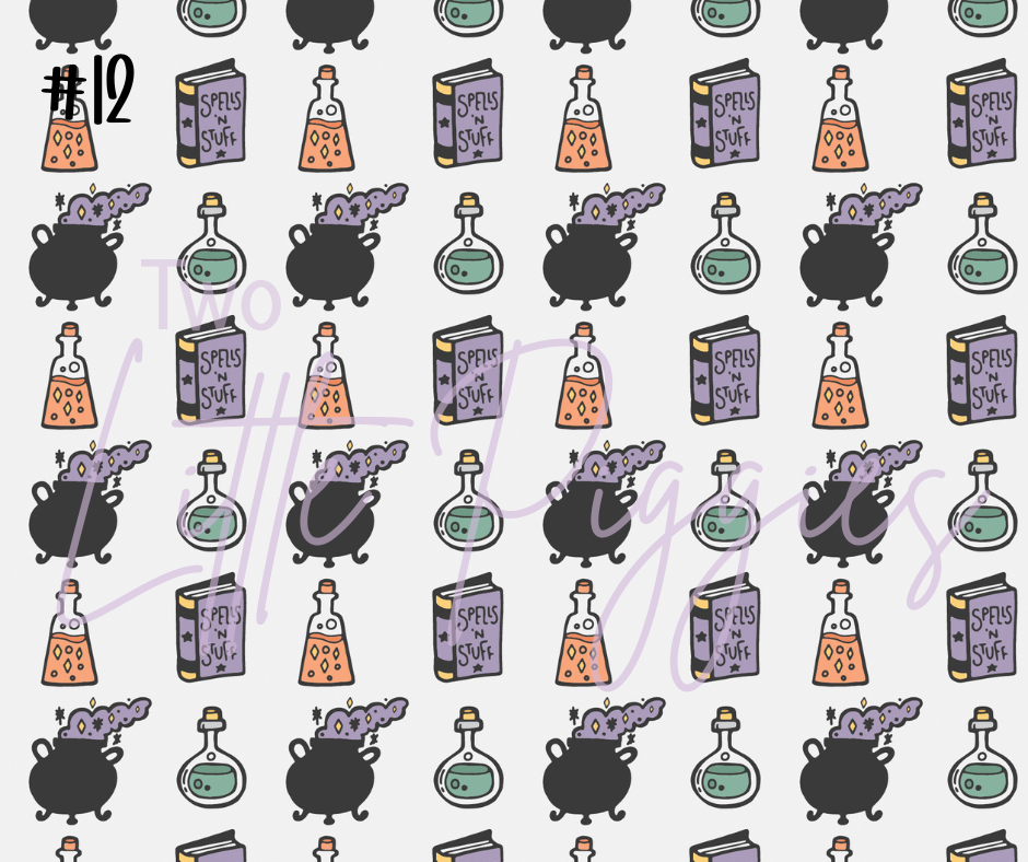 Printed Vinyl - Halloween - Modern