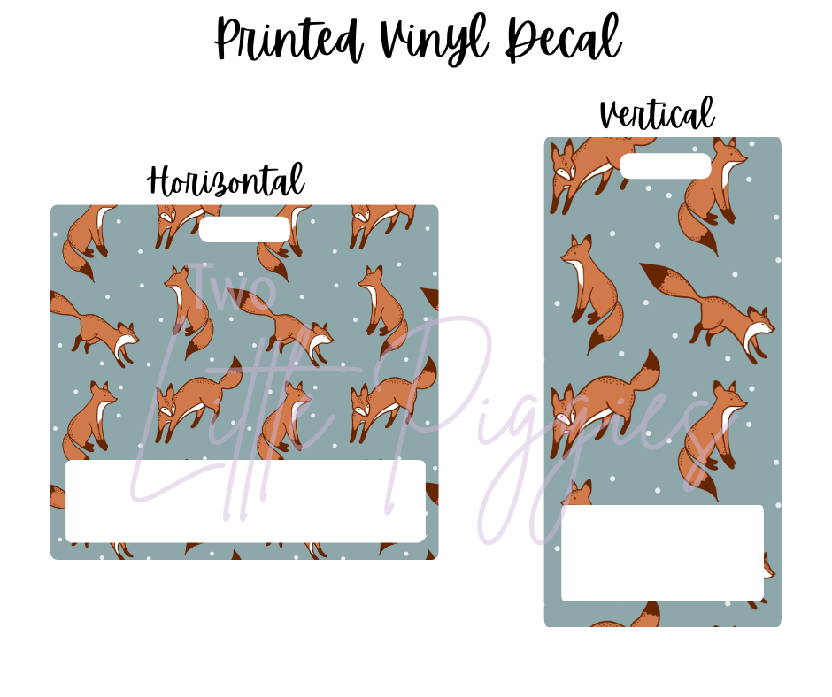 Printed Vinyl - Winter Animals