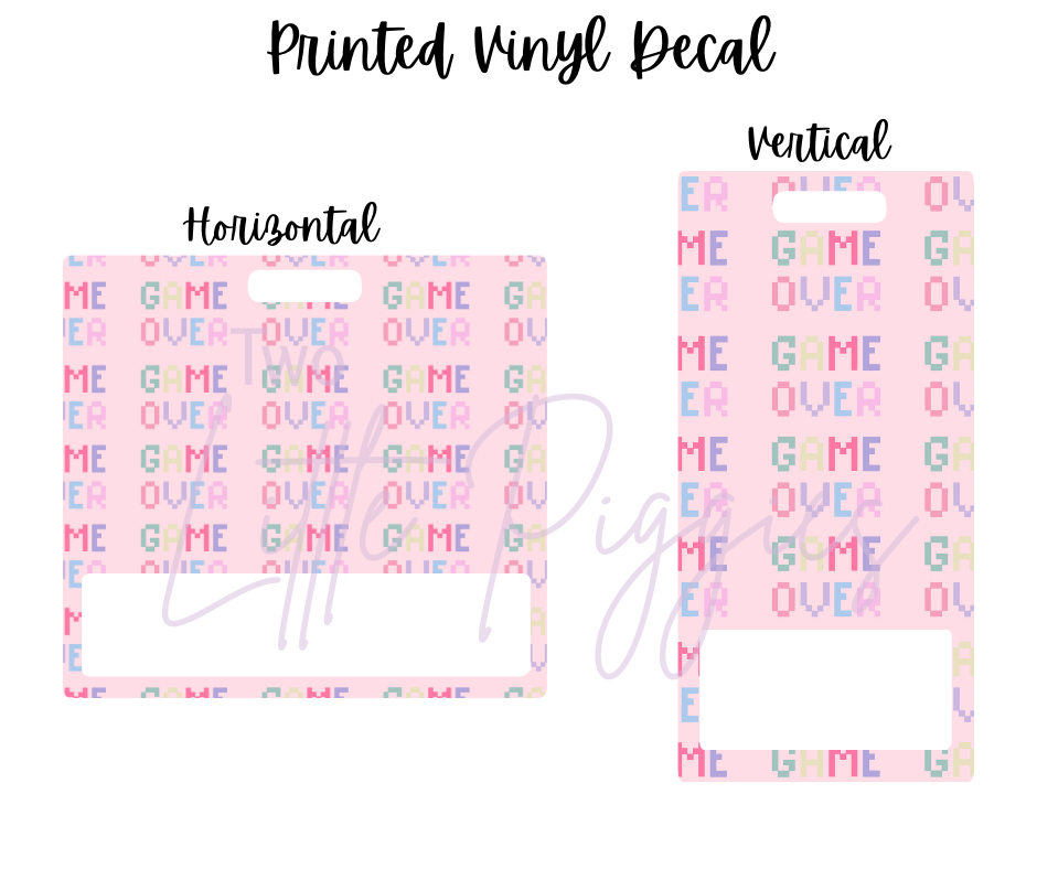 Printed Vinyl - Gamer Girl