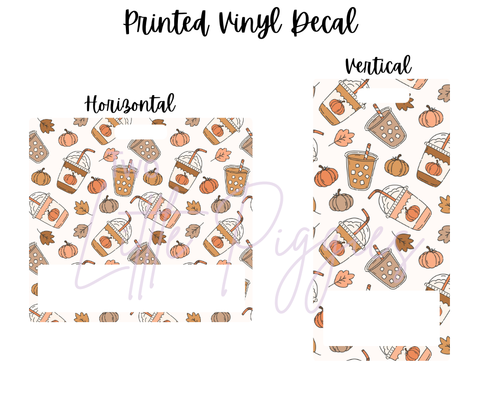 Printed Vinyl - Pumpkin Spice