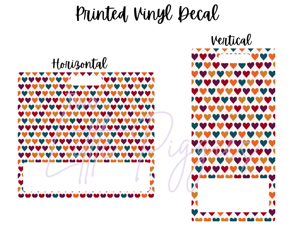 Printed Vinyl - Autumn Colors